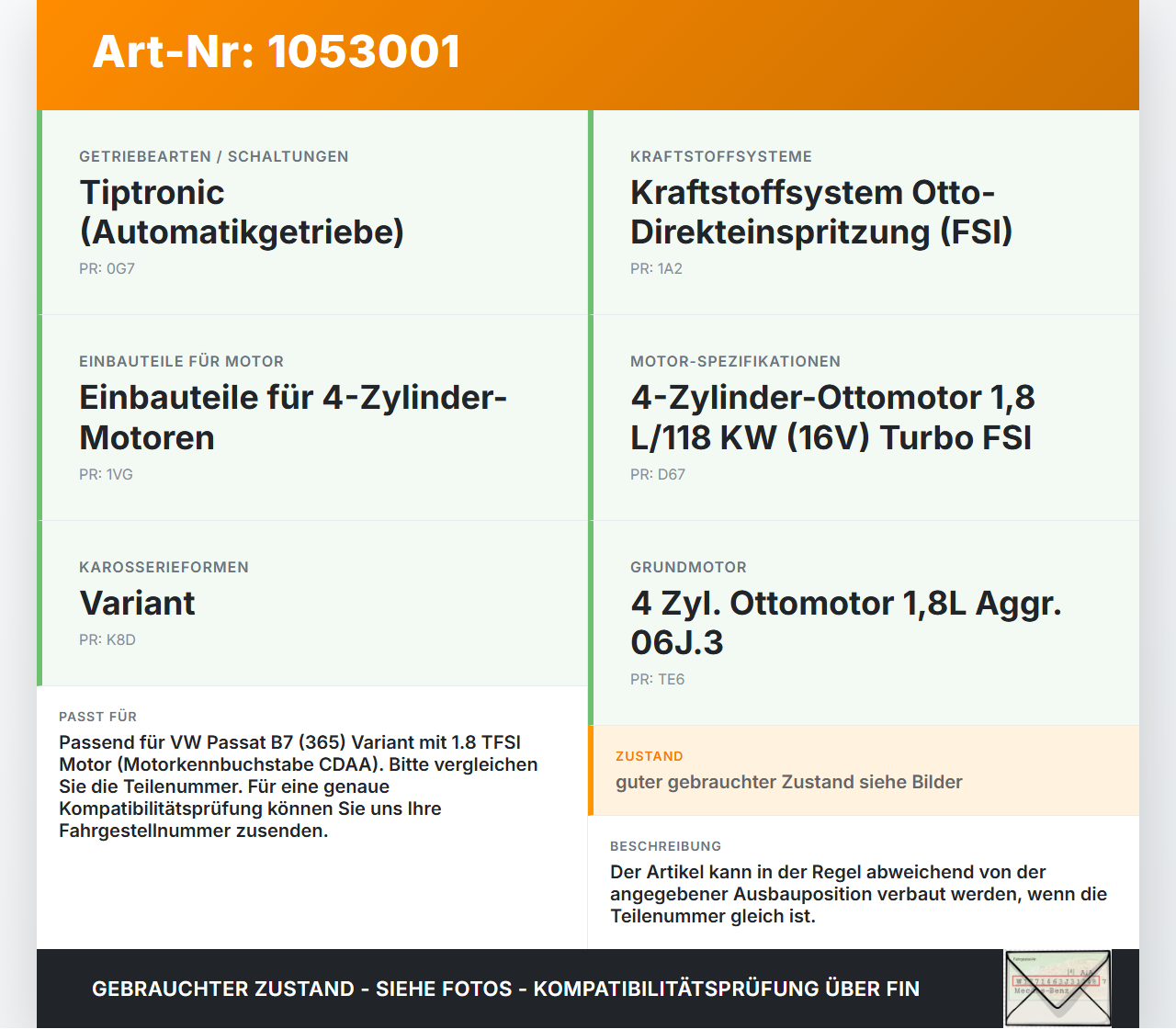 VW Passat 3C B7 10-14 TFSI 1,8 118KW Ansaugrohr Ladeluftschlauch Luftschlauch VW Passat 3C B7 10-14 21.03.2011... Vorschau 3