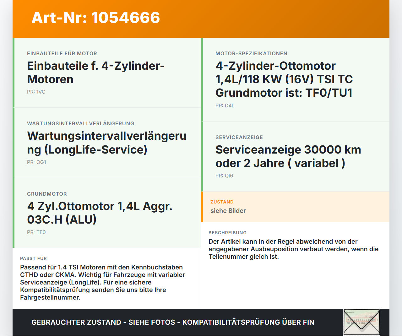 VW Passat CC 358 12-16 TSI 1,4 118KW CTHD Ölstandssensor Sensor Ölstand Motoröl Geber VW Passat CC 358 12-16... Vorschau 3