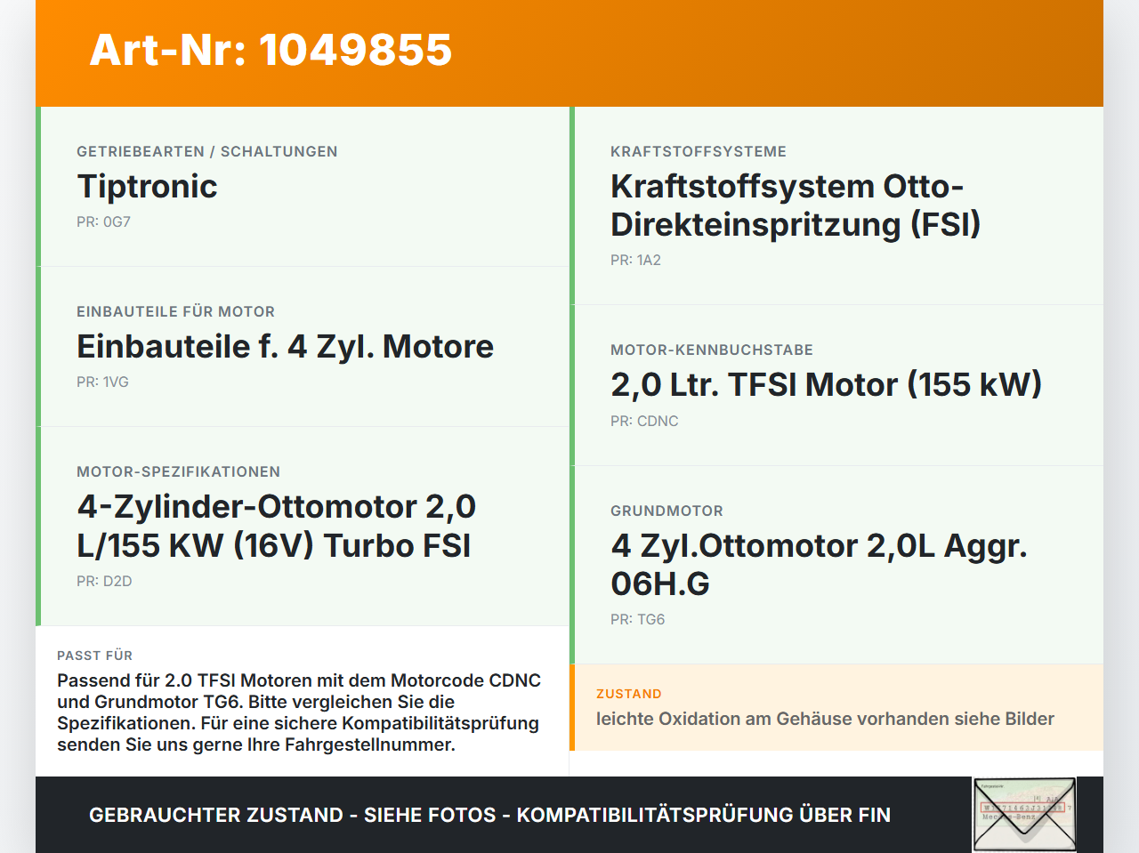 Audi A4 8K 07-11 2,0 155KW CDNC Nockenwellenverstellung Verstellung für Nockenwelle Pos.1 Audi A4 8K 07-11... Vorschau 3