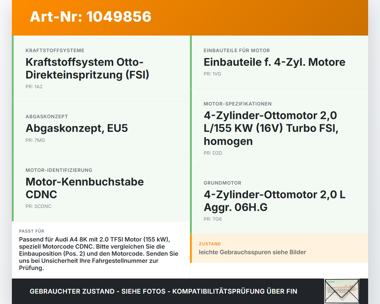 Audi A4 8K 07-11 2,0 155KW CDNC Nockenwellenverstellung Verstellung für Nockenwelle Pos.2 Audi A4 8K 07-11... Vorschau 3