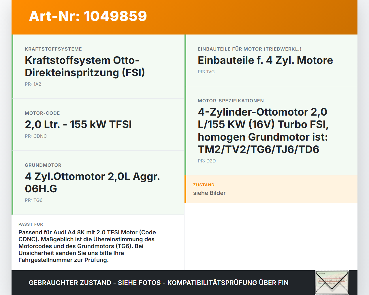 Audi A4 8K 07-11 2,0 155KW CDNC Nockenwellenverstellung Verstellung für Nockenwelle Pos.5 Audi A4 8K 07-11... Vorschau 3