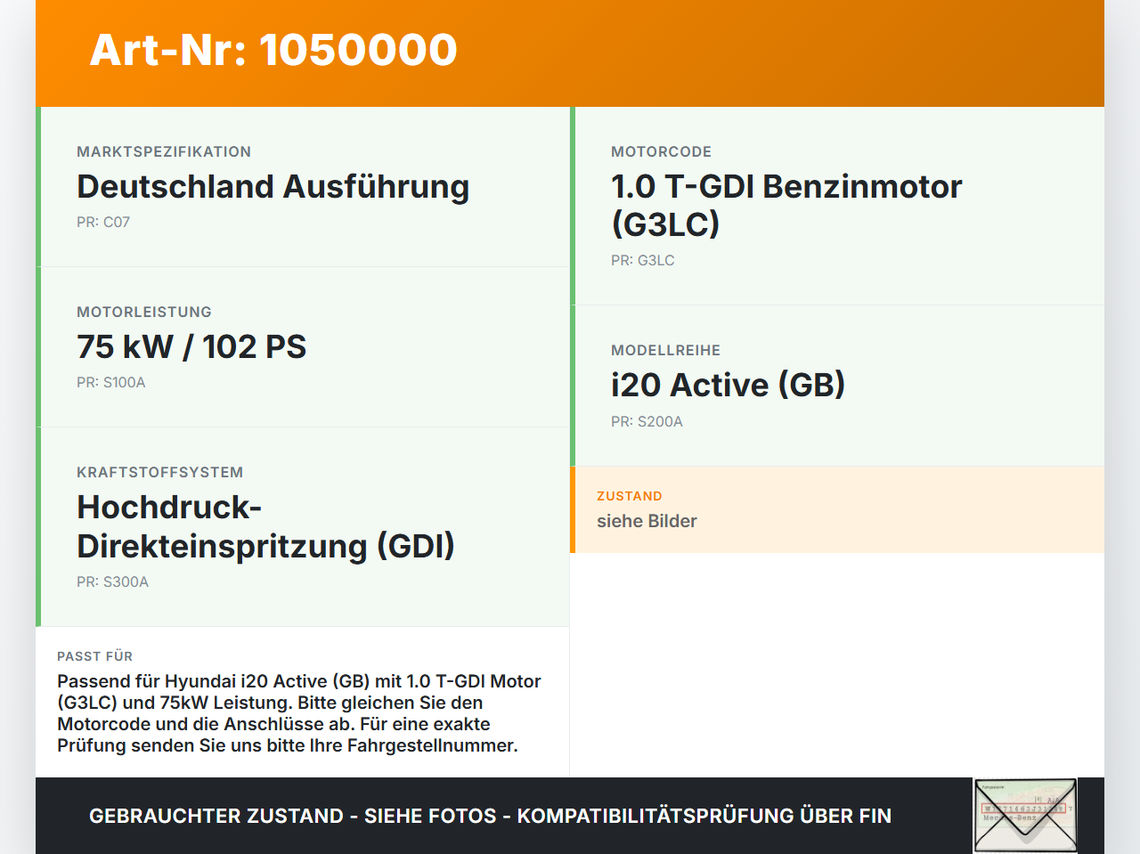 Hyundai I20 Active GB 13-16 1,0i 75KW Hochdruck Leitung Kraftstoffleitung Hyundai I20 Active GB 13-16 13.06.2016... Vorschau 3