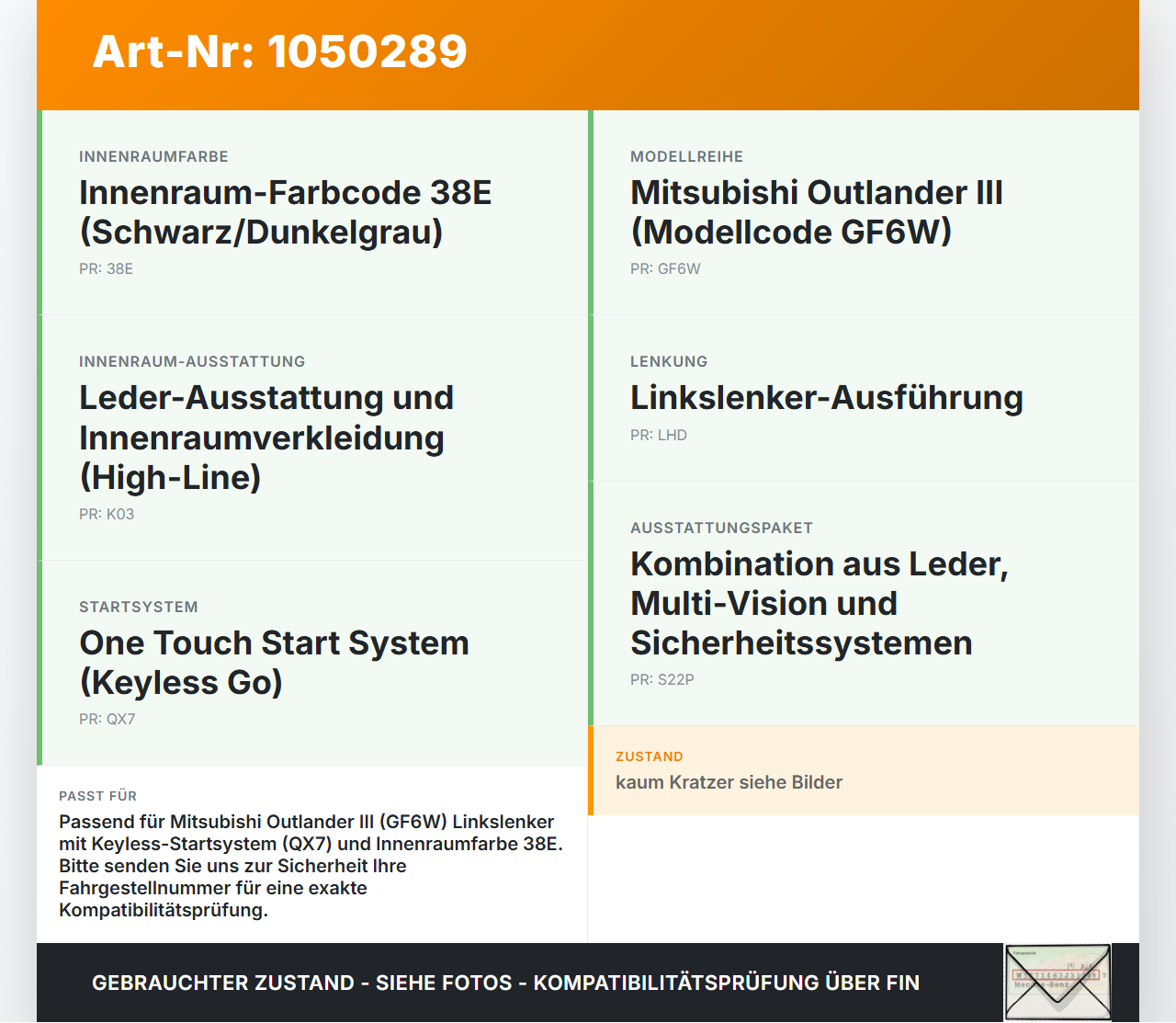 Mitsubishi Outlander III 15-18 Lenksäulenverkleidung Abdeckung Mitsubishi Outlander III 15-18 25.10.2012 gebraucht Vorschau 3