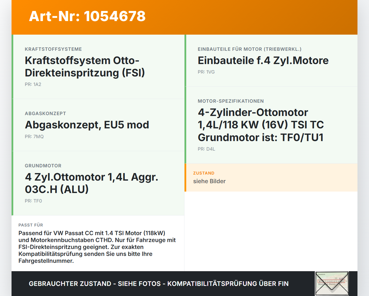 VW Passat CC 358 12-16 TSI 1,4 118KW Hochdruck Leitung Kraftstoffleitung VW Passat CC 358 12-16 10.04.2013... Vorschau 3
