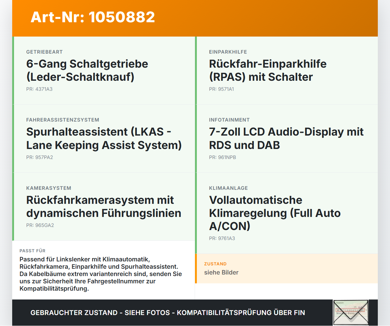 Hyundai Kona OS 17-20 Kabelbaum Innen Sonstiges Hyundai Kona OS 17-20 03.08.2018 1802042228 gebraucht Vorschau 3