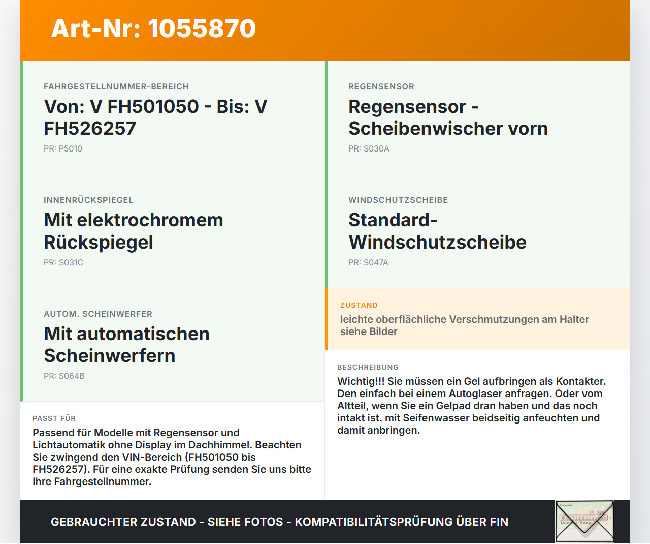 Discovery Sport L550 15-19 Lichtsensor Discovery Sport L550 15-19 12.03.2015 LR069690 CPLA-17D547-AG 10124704-00... Vorschau 3