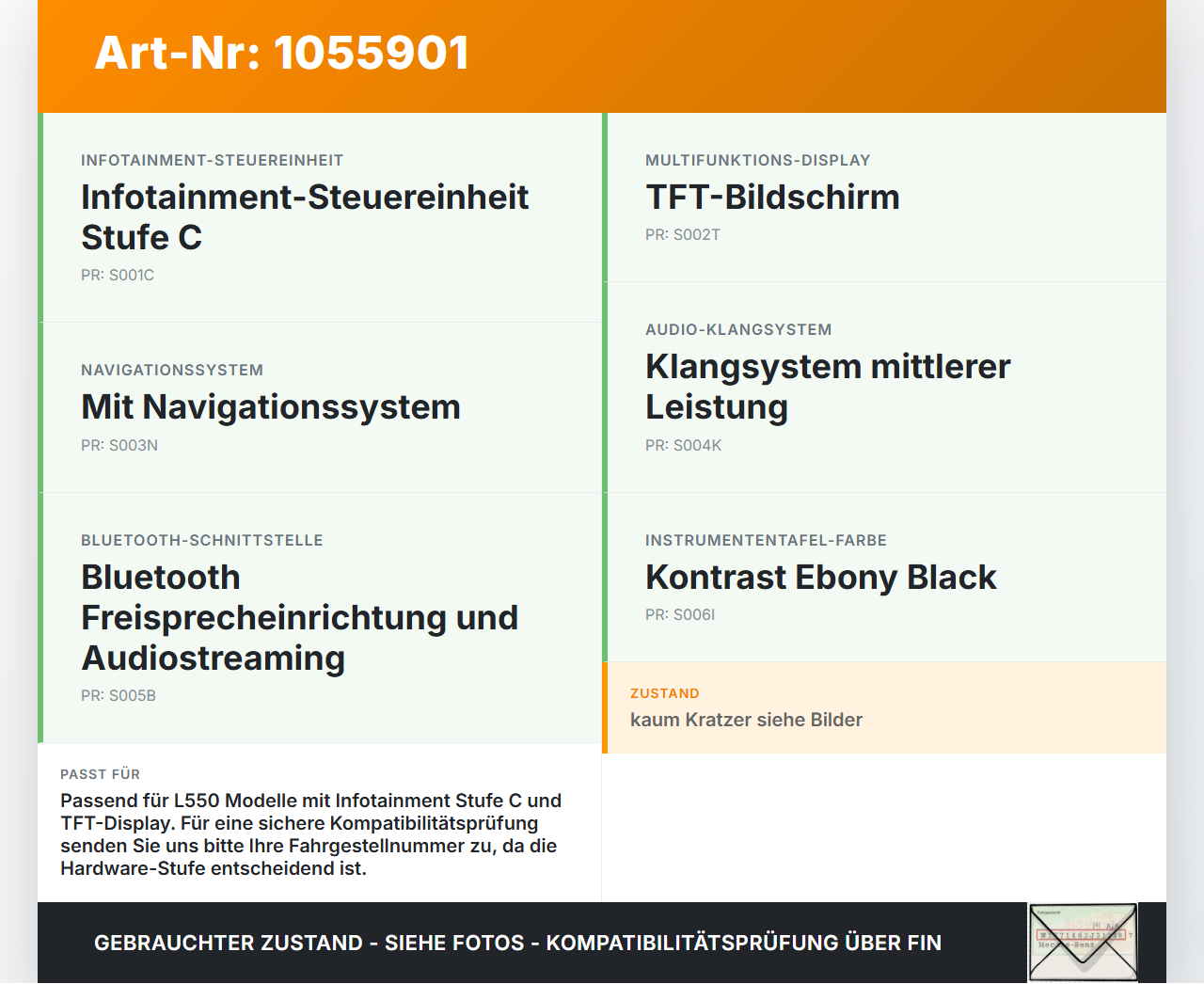 Discovery Sport L550 15-19 Bildschirm Display Monitor Discovery Sport L550 15-19 12.03.2015 LR073545 FK72-10E299-AA... Vorschau 3