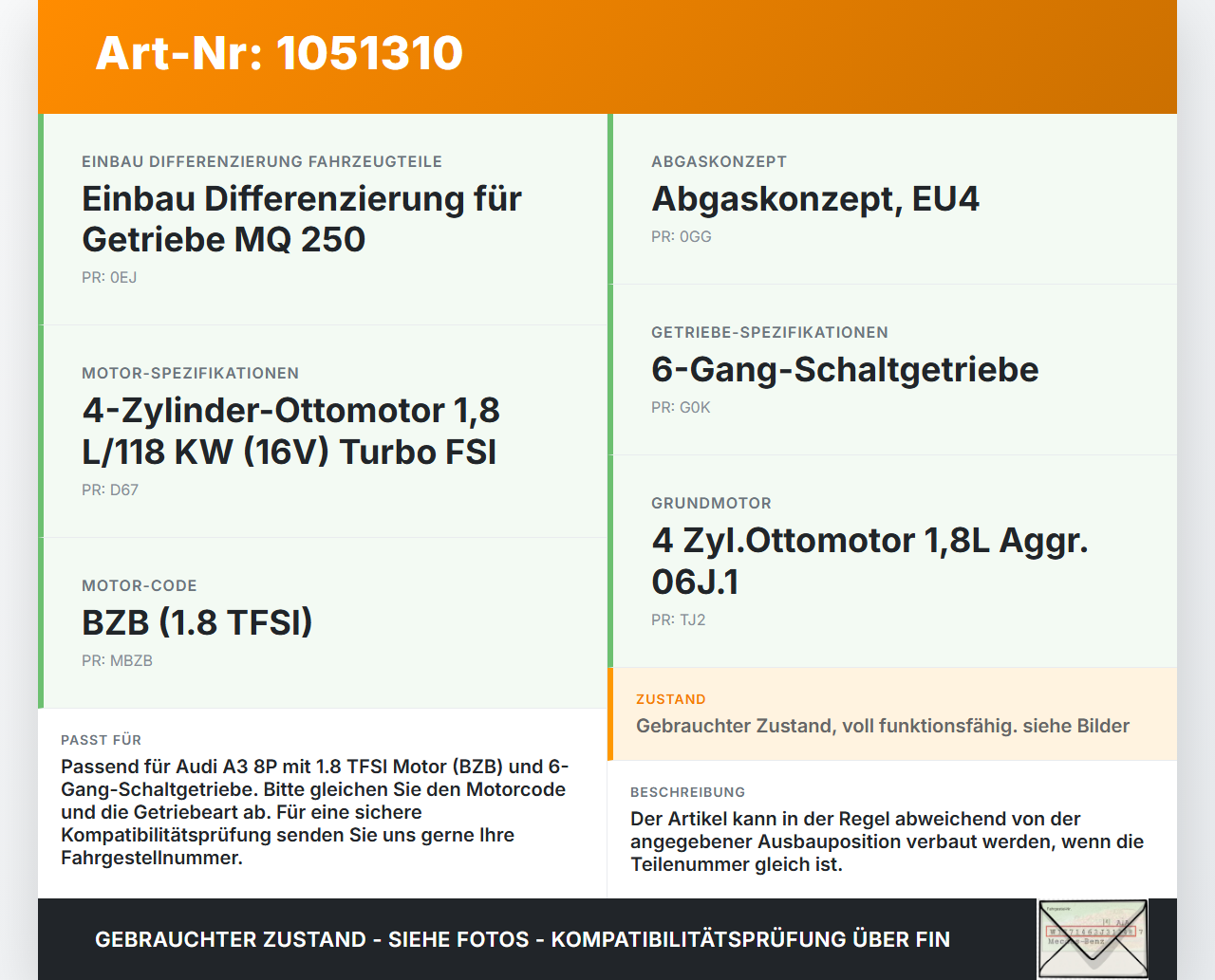 Audi A3 8P 08-13 TFSI 1,8 118KW Ansaugrohr Ladeluftschlauch Luftschlauch Pos.1 Audi A3 8P 08-13 13.05.2008... Vorschau 3