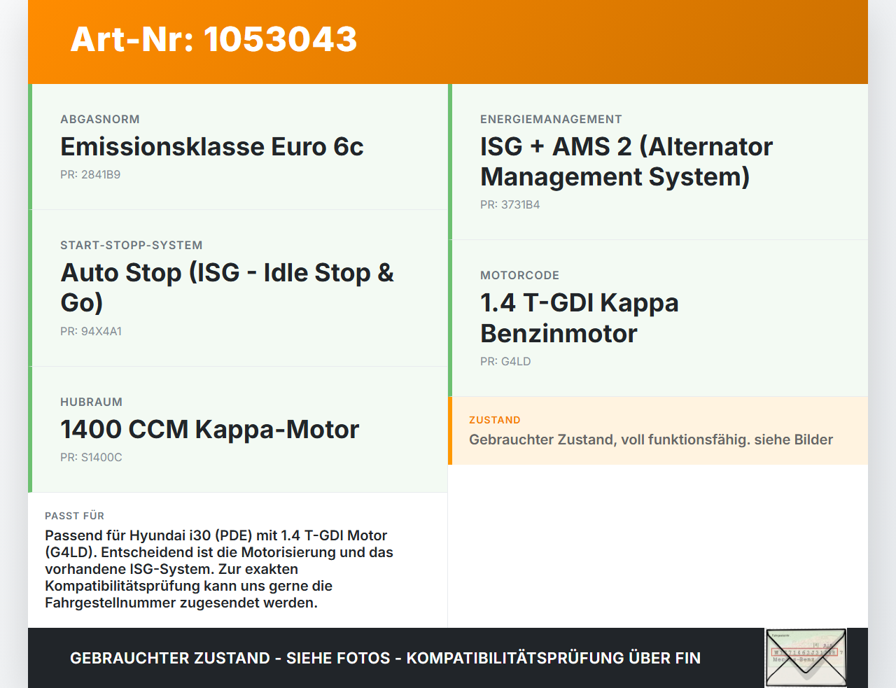 Hyundai PDE 17-20 1,4i 103KW G4LD Ölfiltergehäuse Gehäuse Halter für Ölfilter Hyundai PDE 17-20 28.03.2019... Vorschau 3