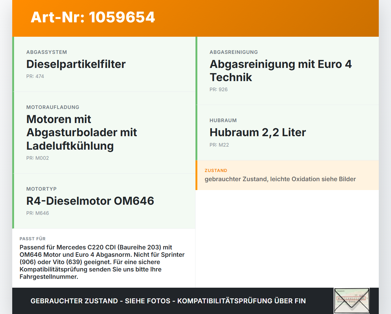 Mercedes CL203 C220 04-08 CDI 2,1 110KW Einspritzpumpe Hochdruckpumpe Bosch Mercedes CL203 C220 04-08 04.07.2006... Vorschau 3