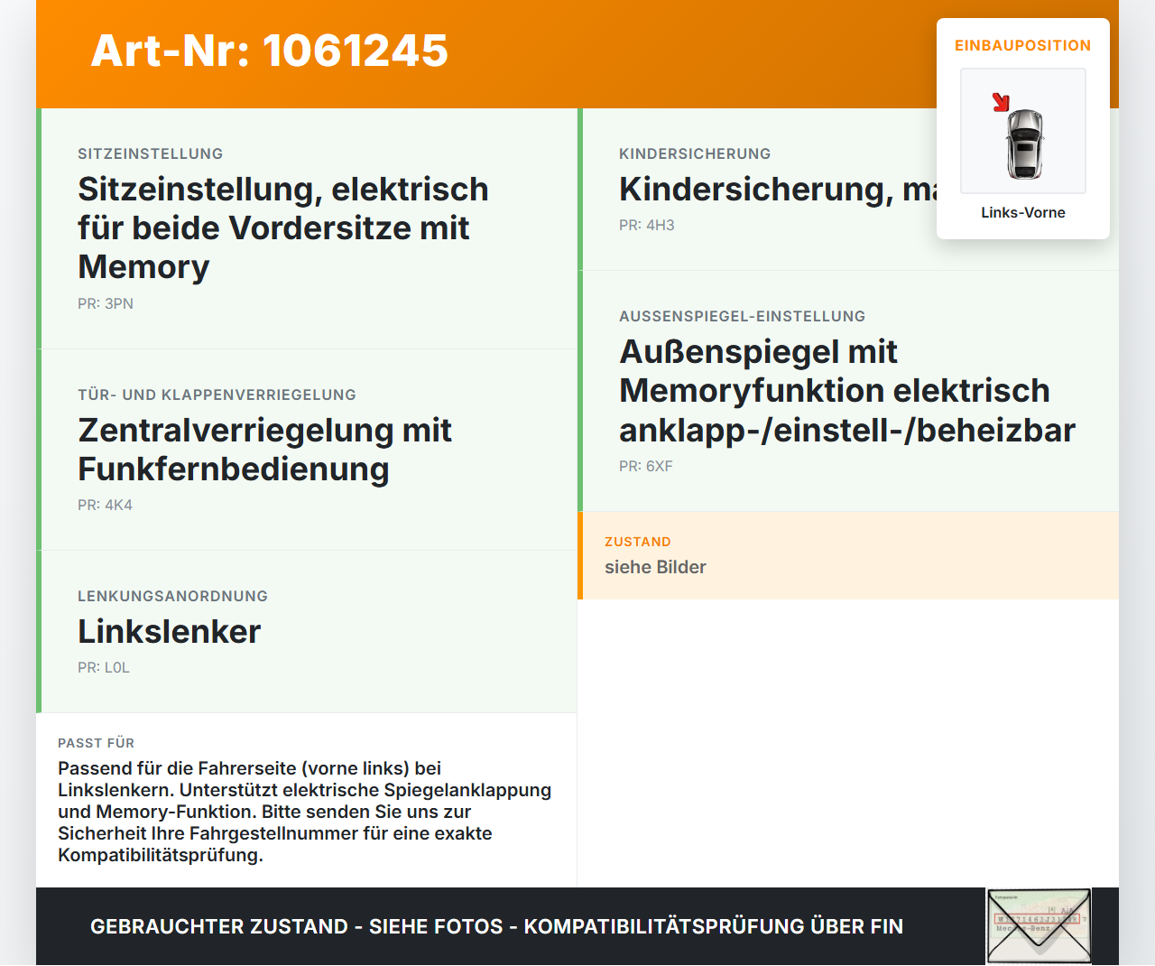 Audi Q7 4L 05-09 Türsteuergerät Steuergerät Links Vorne Audi Q7 4L 05-09 26.06.2007 4L0959793B 4L0959792B... Vorschau 3