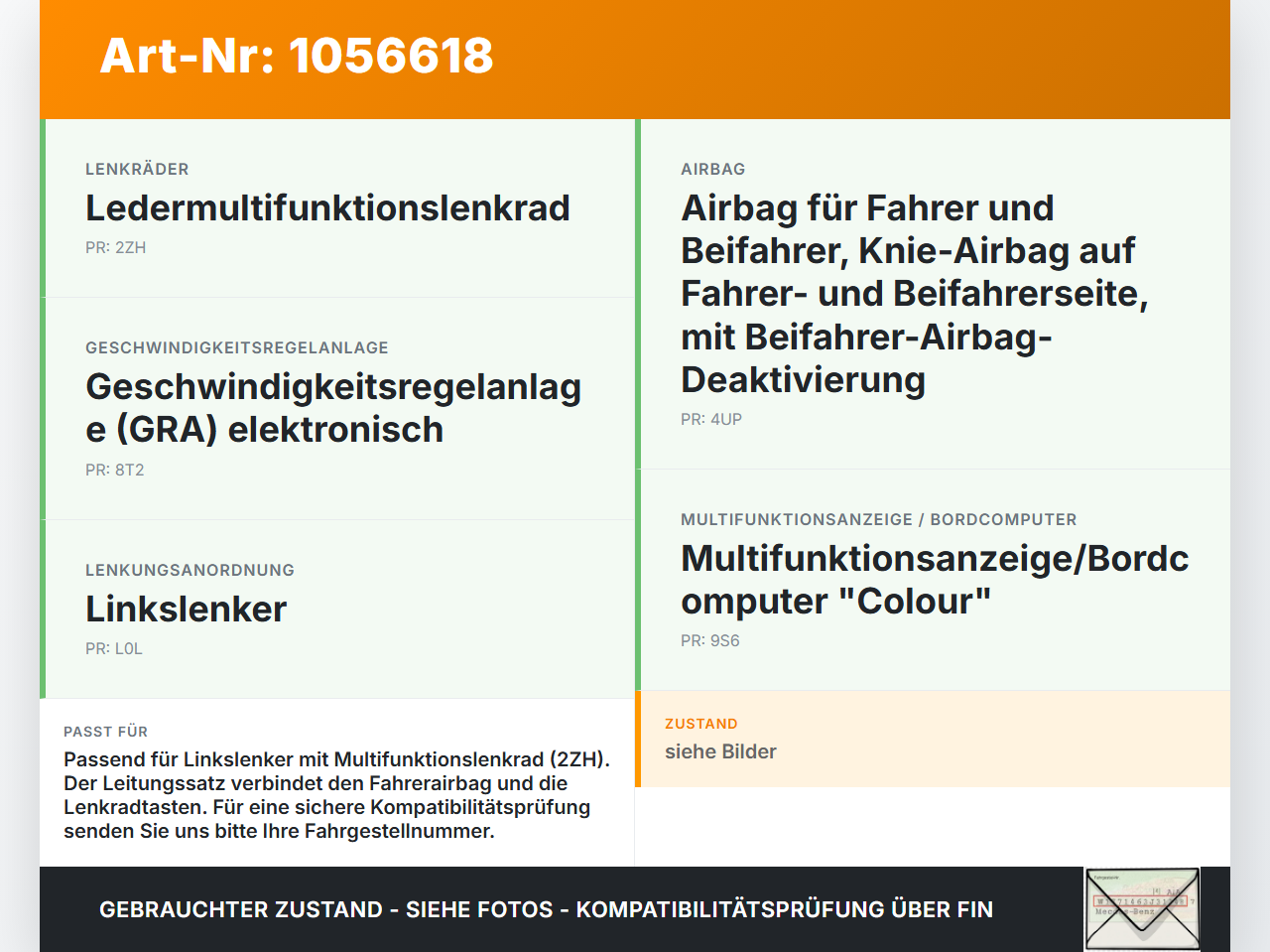 Skoda Octavia III 5E 17-20 Kabelbaum für Airbag Skoda Octavia III 5E 17-20 17.06.2019 5E0971584A 8E0971584A gebraucht Vorschau 3