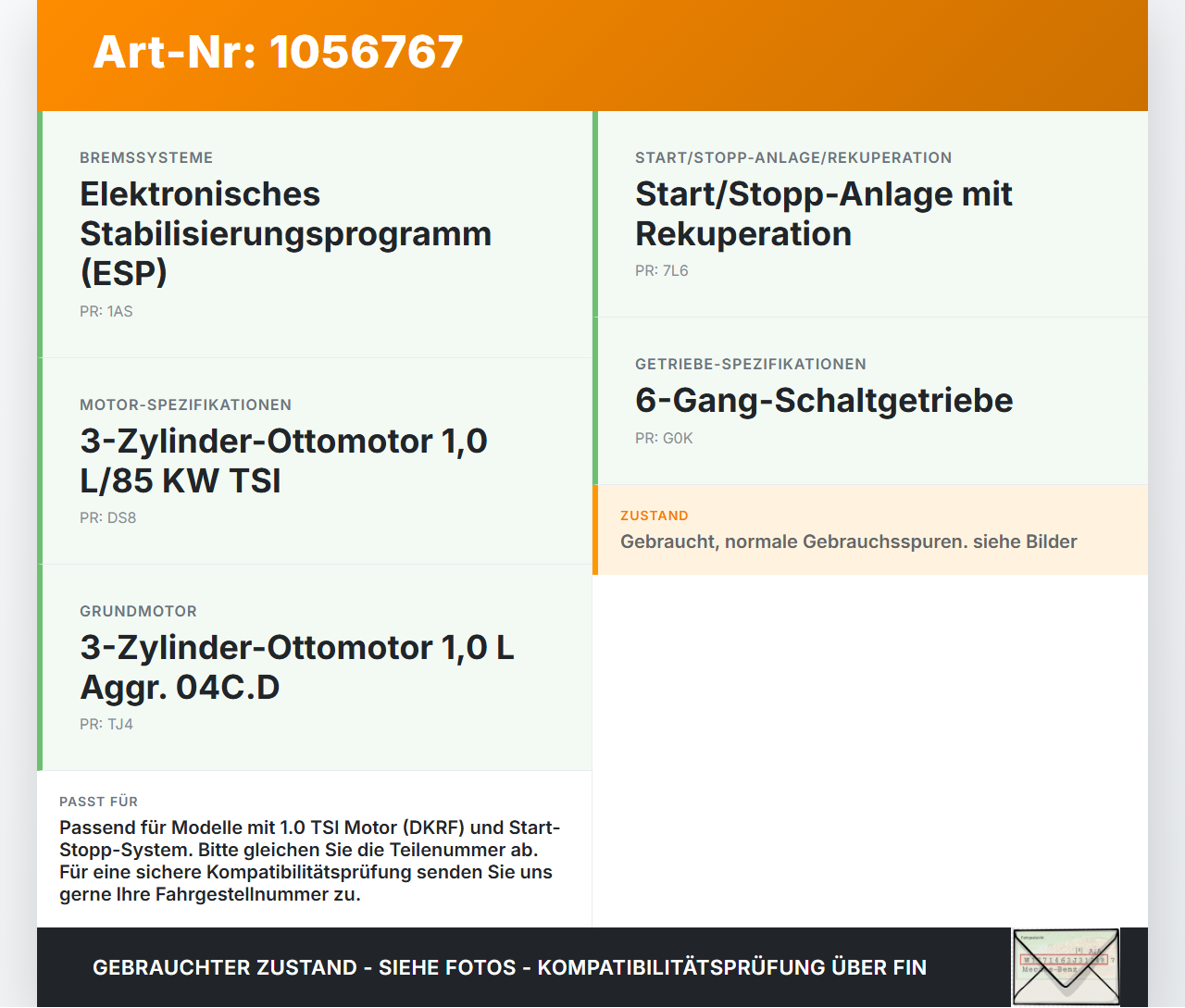Skoda Octavia III 5E 17-20 TSi 1,0 85KW DKRF Elektrische Unterdruckpumpe Vakuumpumpe Skoda Octavia III 5E 17-20... Vorschau 3