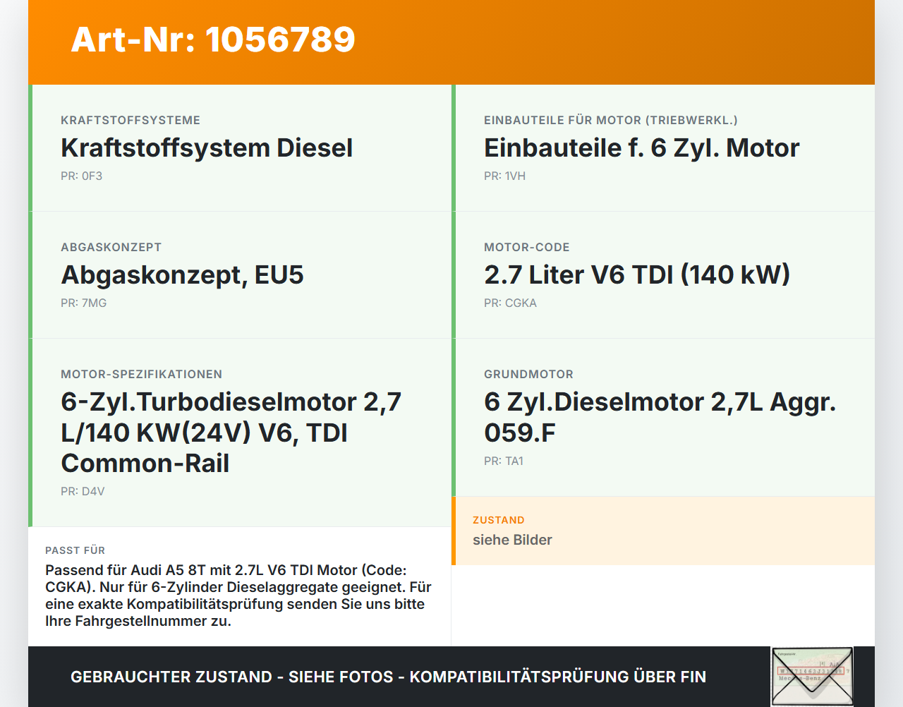 Audi A5 8T 07-12 TDI 2,7 140KW CGKA Ölfiltergehäuse Ölfilter Gehause Halter ölfilter Gehäuse Audi A5 8T 07-12... Vorschau 3