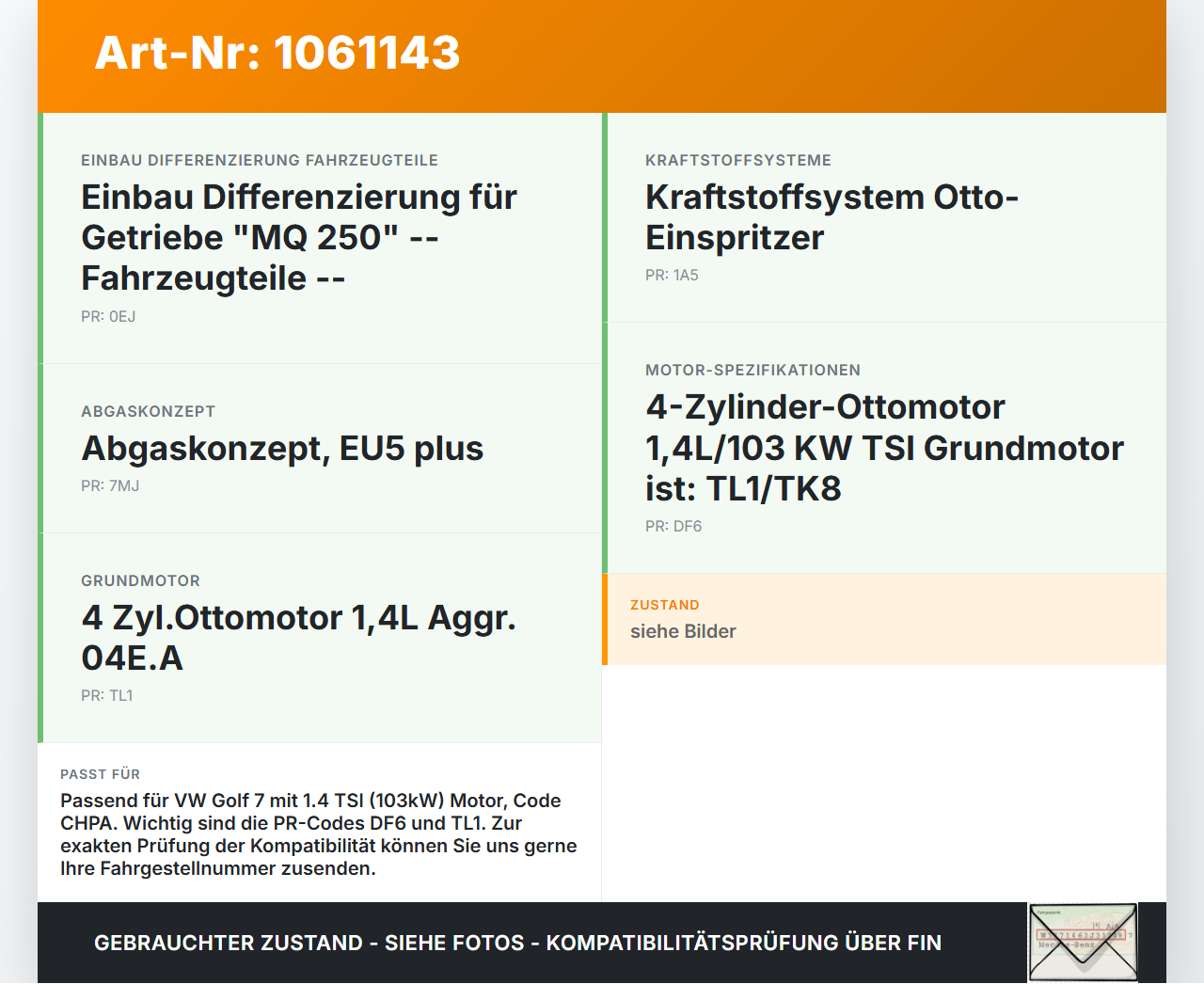 VW Golf 7 VII 5G 12-17 TSI 1,4 103KW Hochdruckleitung Kraftstoffleitung VW Golf 7 VII 5G 12-17 22.11.2013... Vorschau 3