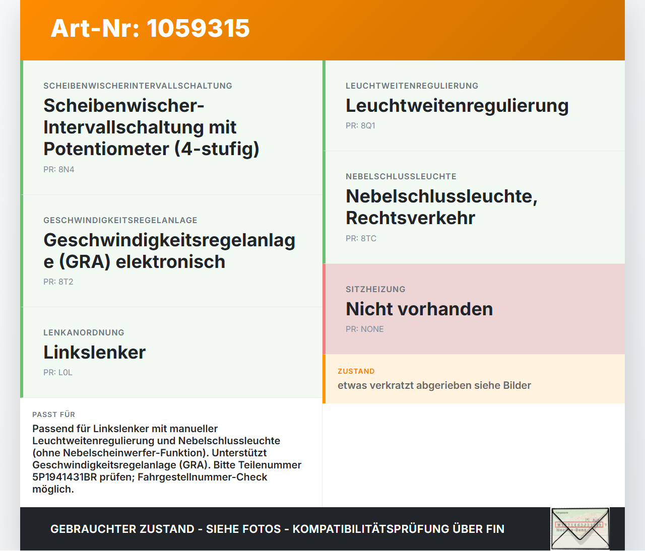 Seat Altea 5P 04-09 Lichtschalter Schalter Seat Altea 5P 04-09 21.11.2007 5P1941431BR 5P0955120B 5P0955024D gebraucht Vorschau 3
