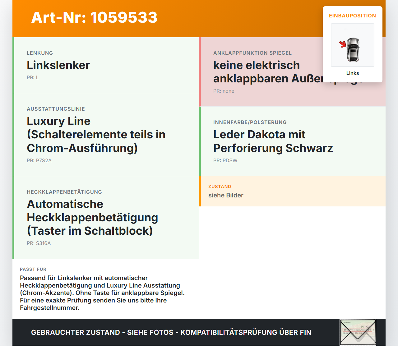 BMW 218i F45 14-18 Fensterheberschalter Schalter Links BMW 218i F45 14-18 17.07.2017 9297346 61319297346 9297346-01... Vorschau 3