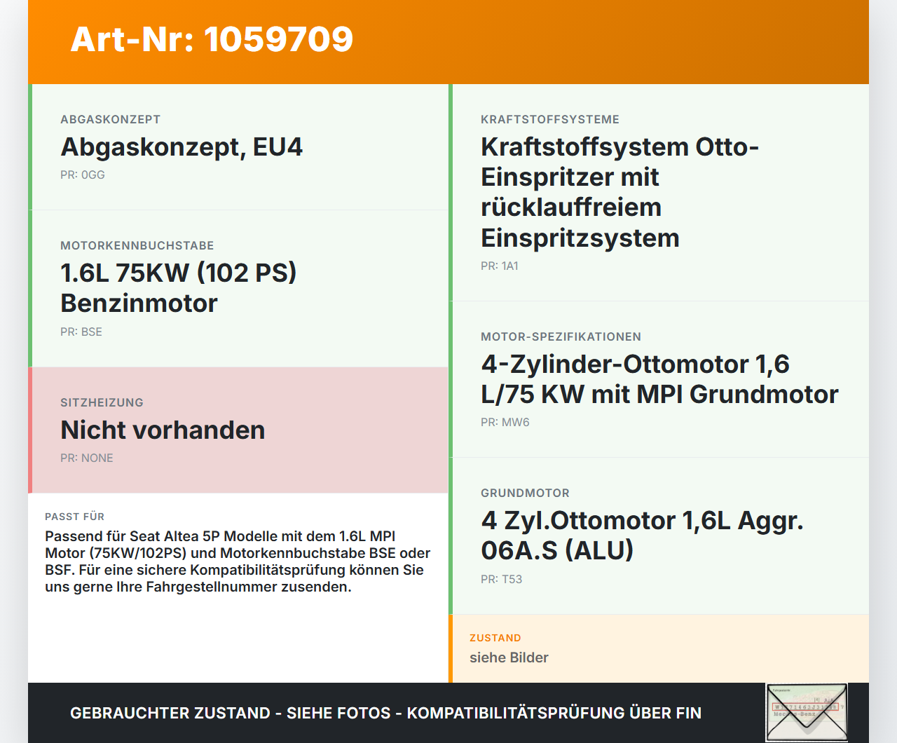 Seat Altea 5P 04-09 1,6 75KW BSE Ansaugbrücke Ansaugkrümmer Seat Altea 5P 04-09 21.11.2007 06A133206BD 3.01301.00... Vorschau 3
