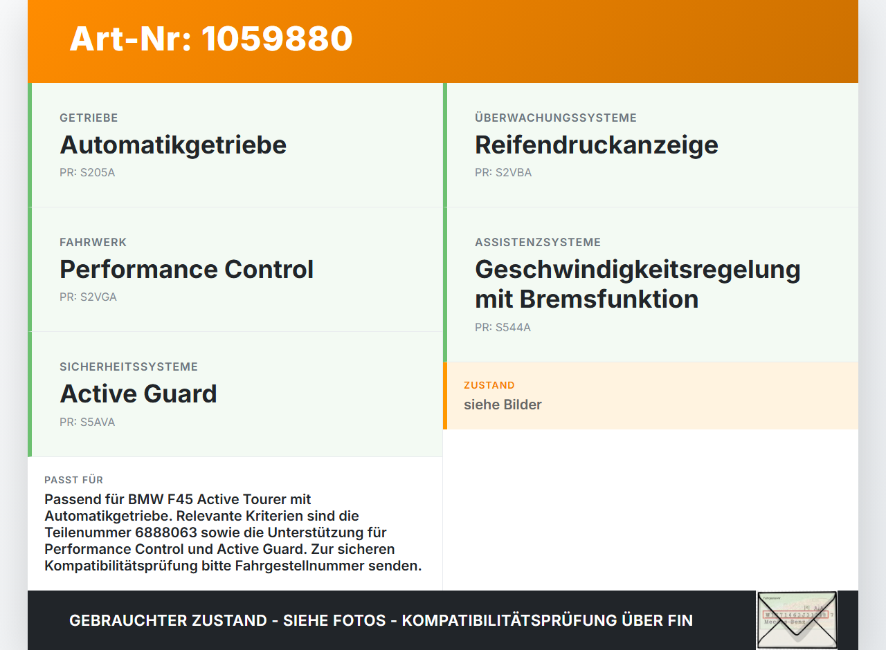 BMW 218i F45 14-18 ABS Steuergerät Aggregat Hydraulikblock BMW 218i F45 14-18 17.07.2017 5153745 34515A374B5... Vorschau 3