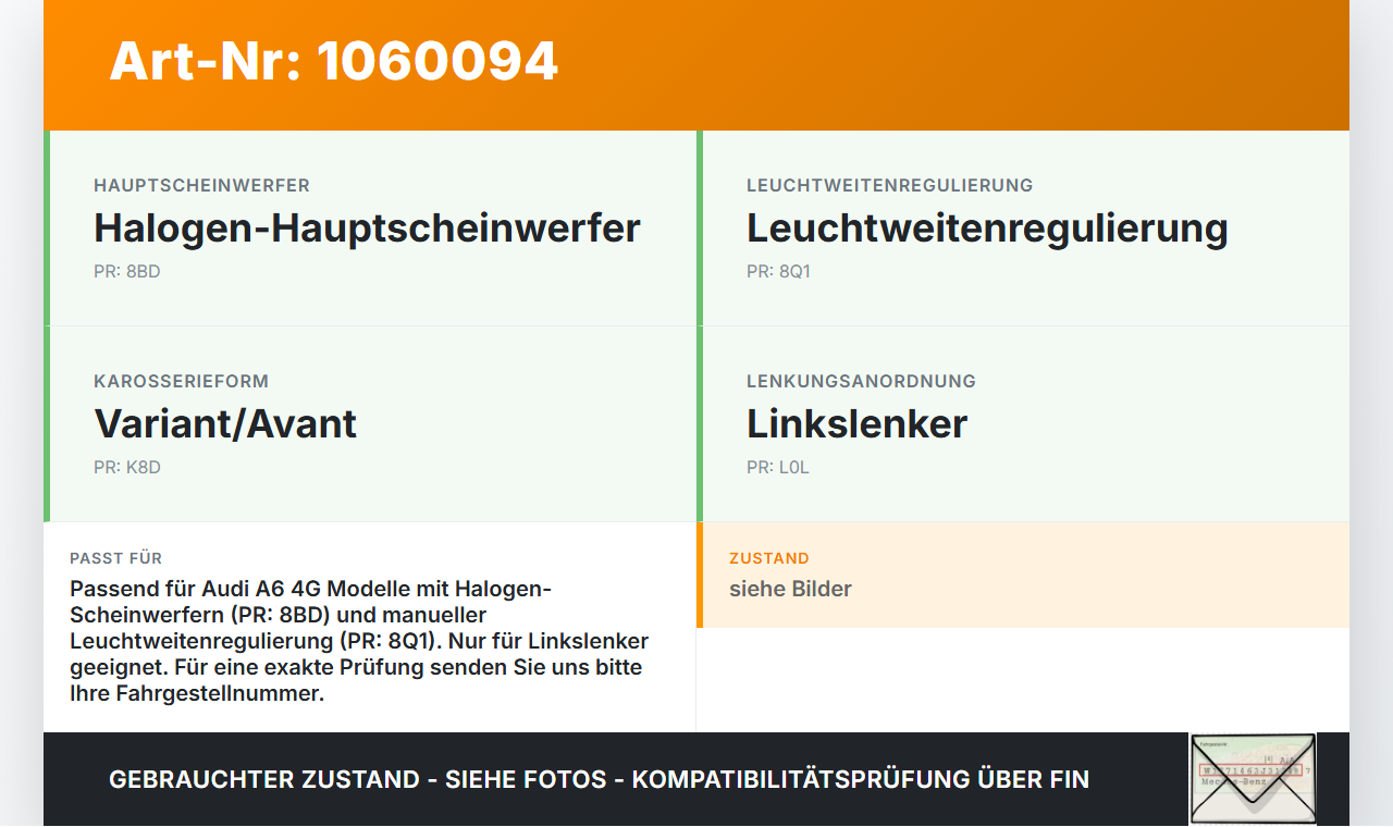 Audi A6 4G 11-14 LWR Schalter Leuchtweitenregler Audi A6 4G 11-14 11.04.2012 4G1941301A gebraucht Vorschau 3