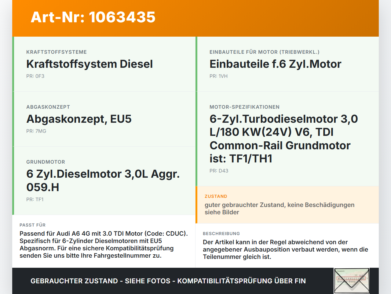 Audi A6 4G C7 11-14 qu 2,0 130KW Ansaugrohr Ansaugrohr Pulsationsdämpfer Ansaugstutzen Audi A6 4G C7 11-14 qu... Vorschau 3