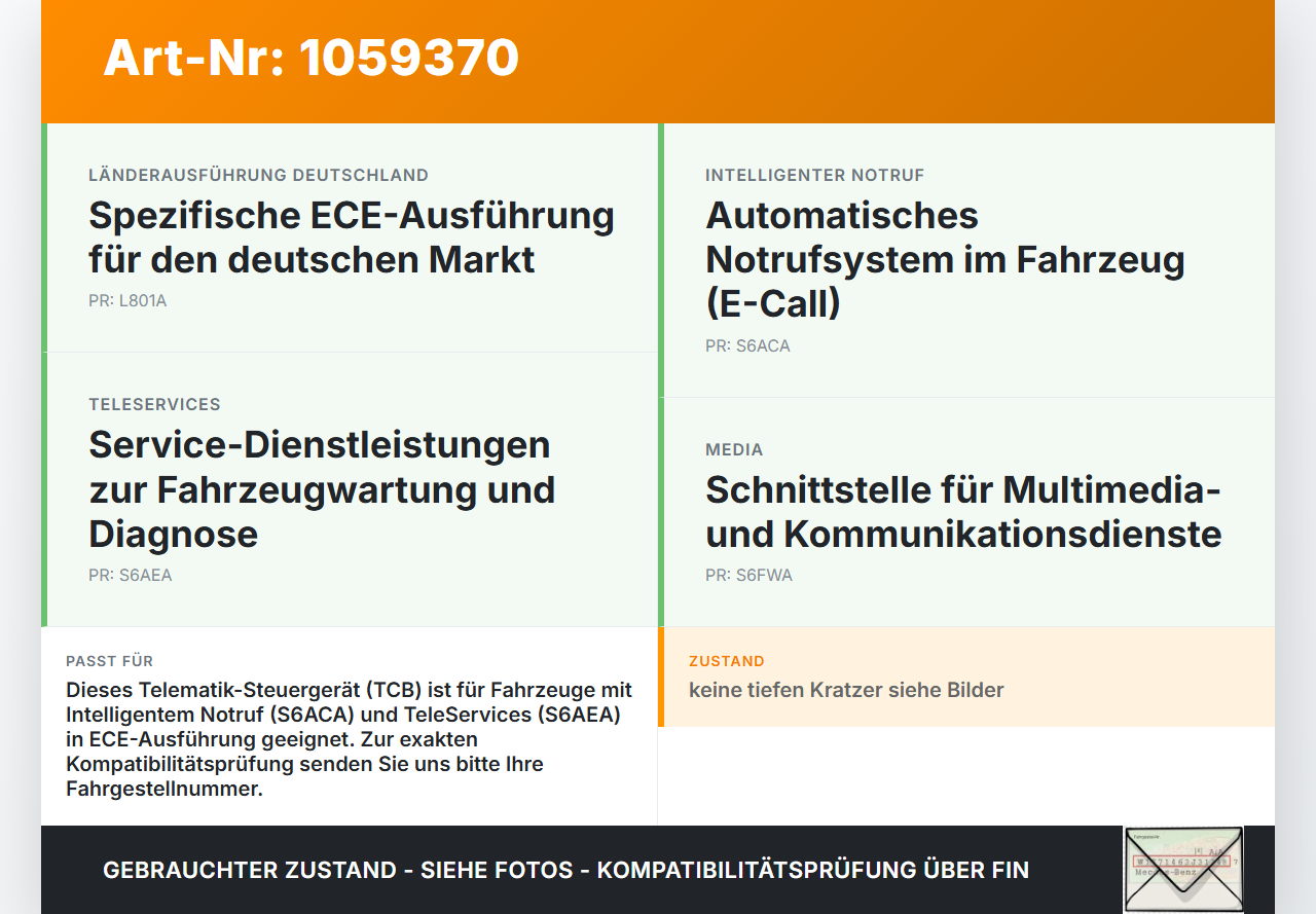 BMW 218i F45 14-18 1,5 100KW Steuergerät Telematik TCB ECE GPS Modul BMW 218i F45 14-18 17.07.2017 8410-2622611... Vorschau 3