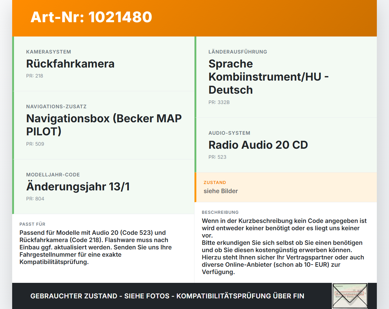 Mercedes CLA 250 C117 13-16 Navigationssystem Navi NTG4.5 1CD Mercedes CLA 250 C117 13-16 24.06.2014 A2469000112... Vorschau 3