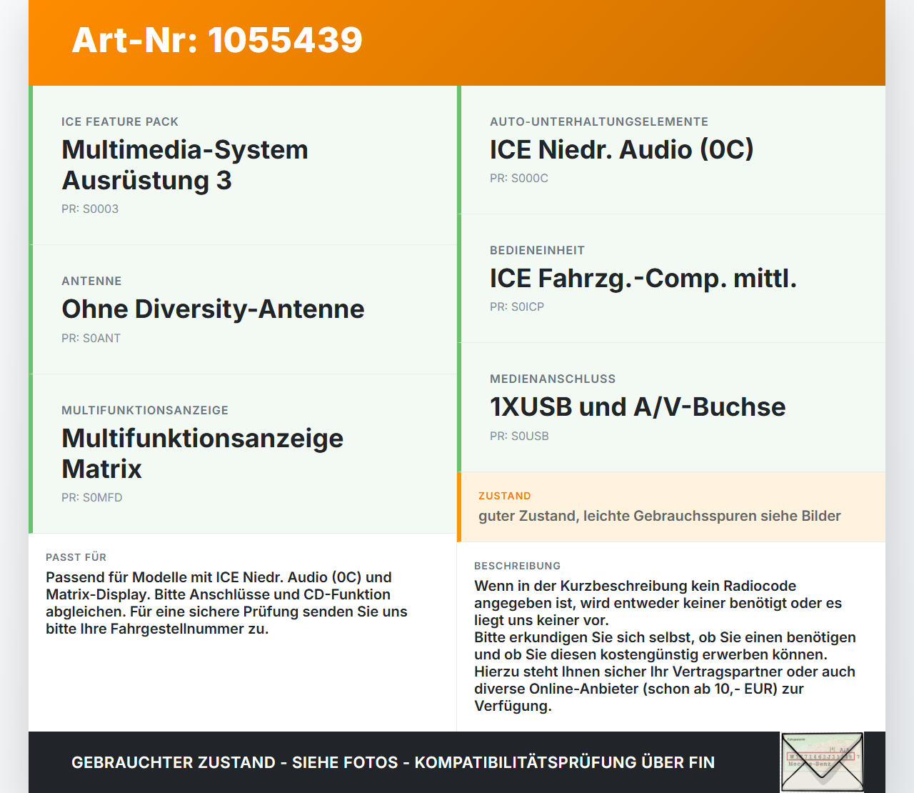 Ford Transit Connect 13-18 Autoradio CD-Radio NG AHU Ford Transit Connect 13-18 20.06.2017 F1BT-18C815-GR... Vorschau 3