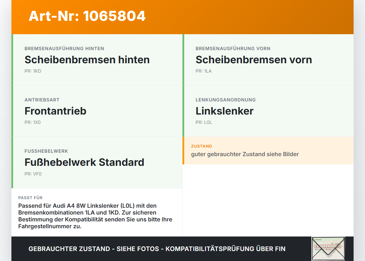 Audi A4 8W 19-24 Hauptbremszylinder mit Bremsflüssigkeitsbehälter Audi A4 8W 19-24 27.01.2020 8W0611021 gebraucht Vorschau 3