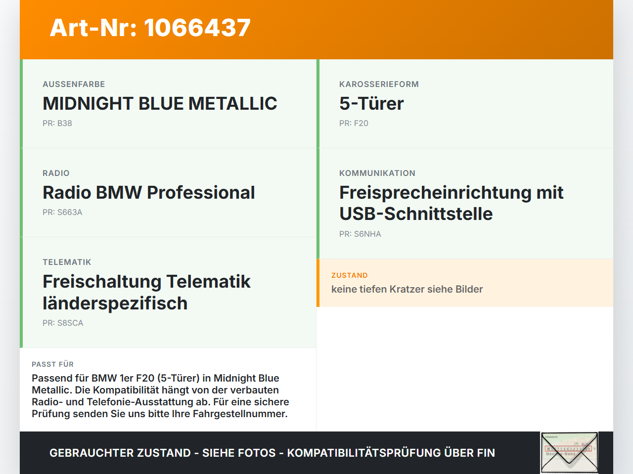 BMW 1er 116i F20 11-15 5T Blende Aussen Abdeckung für Antenne Dachantenne Haiantenne BMW 1er 116i F20 11-15... Vorschau 3