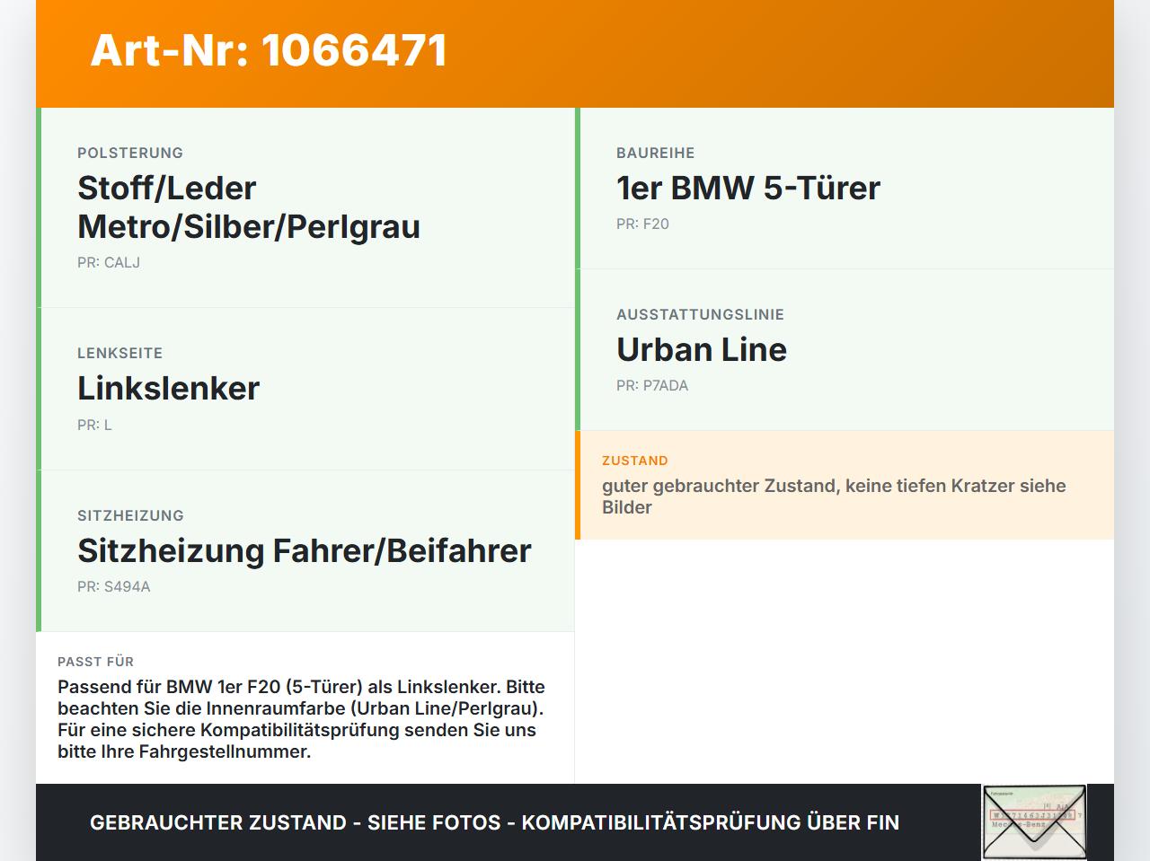 BMW 1er 116i F20 11-15 Hebel Entriegelung Motorhaube Haubenöffner Haubenzug BMW 1er 116i F20 11-15 20.10.2011... Vorschau 3