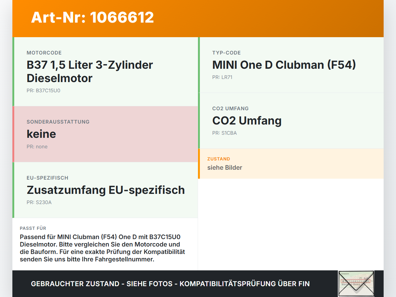 MINI F54  Clubman 15-19 1,5 85KW Druckregelventil Kraftstoffdruckregler Raildruckventil MINI F54  Clubman 15-19... Vorschau 3