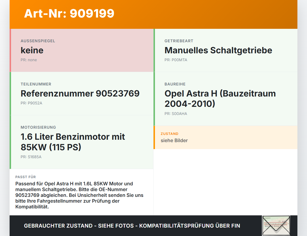 Opel Astra H 04-10 1,6 85KW Kupplungszylinder Geber Geberzylinder Opel Astra H 04-10 30.12.2009 90523769 gebraucht Vorschau 3