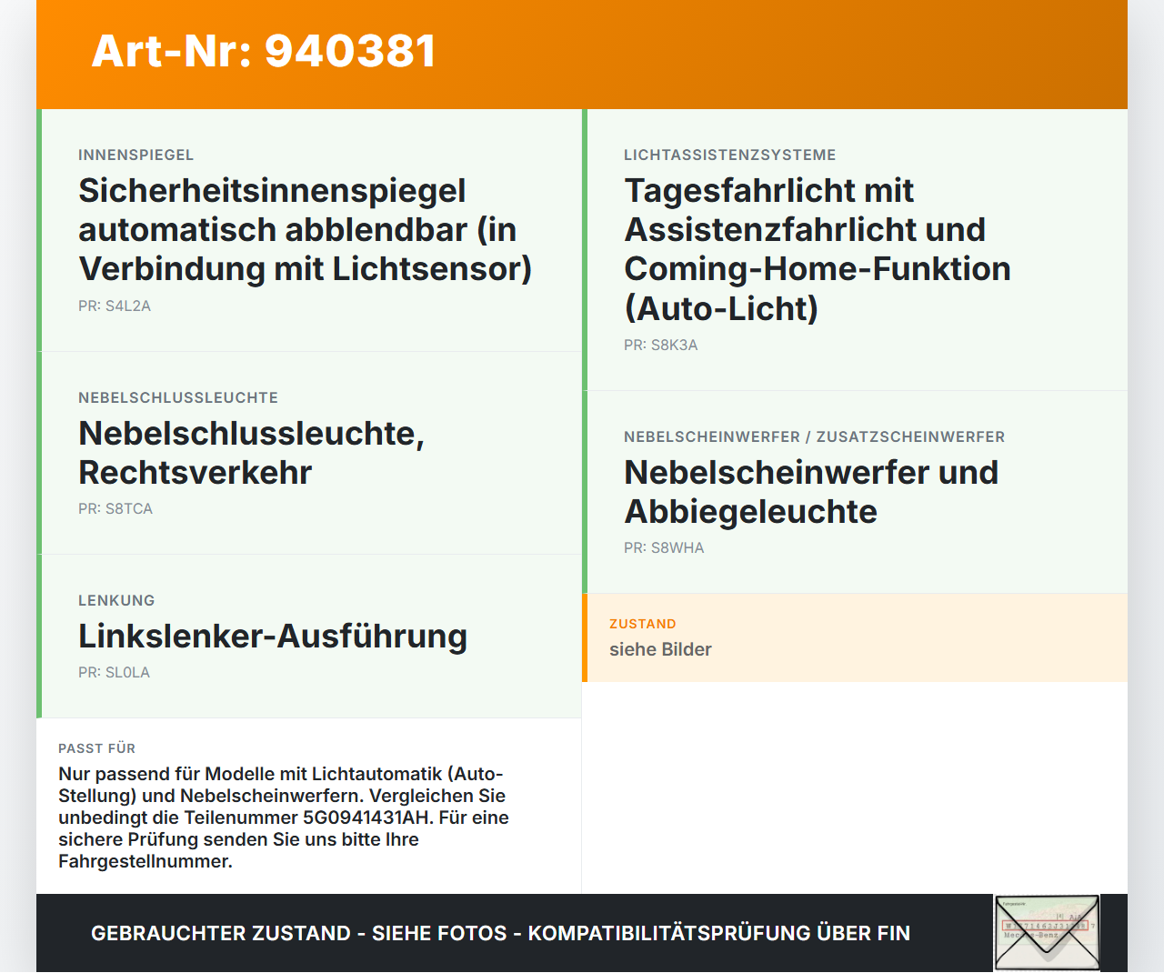 VW Polo V 6R 14-17 Lichtschalter Schalter VW Polo V 6R 14-17 25.04.2017 5G0941431AH 5G0941431AHWZU gebraucht Vorschau 3