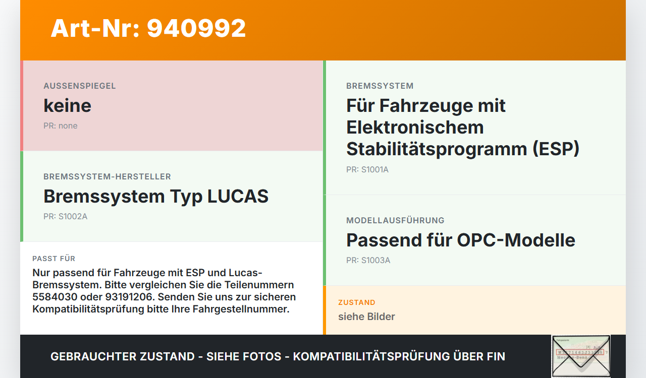 Opel Meriva A 05-10 Hauptbremszylinder Bremszylinder Opel Meriva A 05-10 18.06.2008 93191206 5584030 gebraucht Vorschau 3