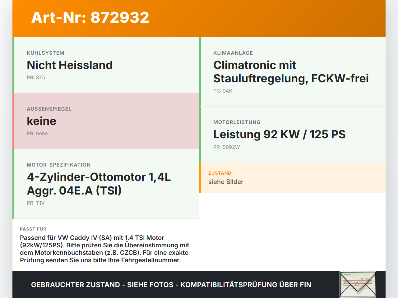 VW Caddy IV SA 15-21 TSI 1,4 92KW Thermostat Flansch Thermostatgehäuse VW Caddy IV SA 15-21 17.09.2016 04E121116C... Vorschau 3
