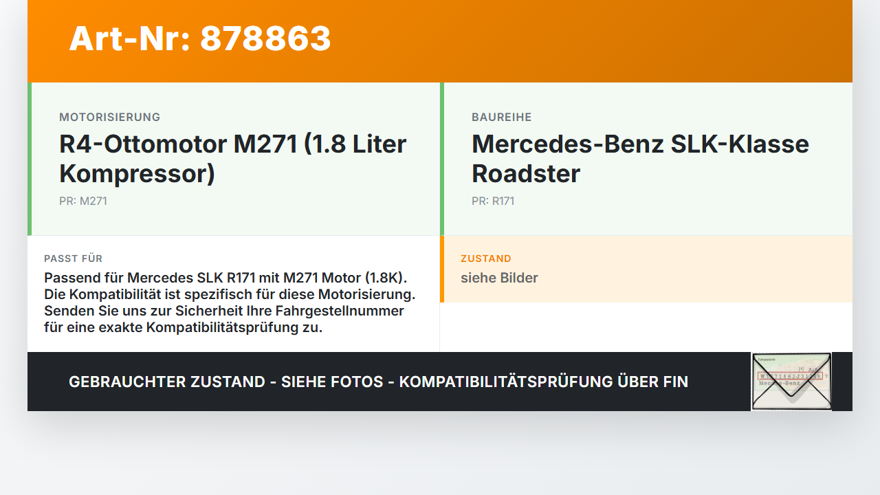 Mercedes SLK R171 04-08 1,8K 120KW Getriebehalter Träger Lager für Getriebe Mercedes SLK R171 04-08 31.01.2006... Vorschau 3