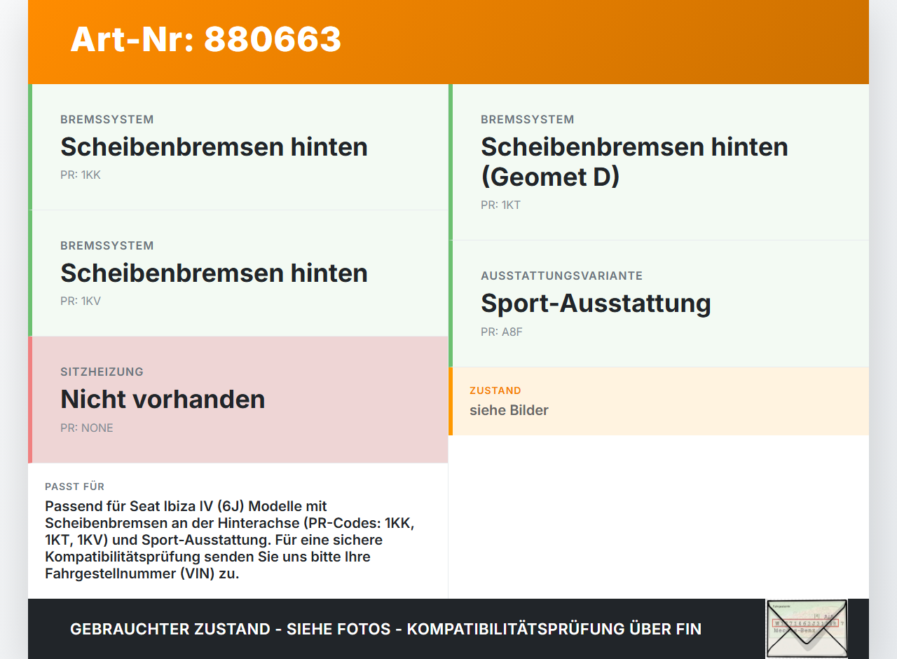 Seat Ibiza IV 6J 08-12 Handbremshebel Hebel für Handbremse Bremshebel Seat Ibiza IV 6J 08-12 07.10.2010 6Q0711303AL... Vorschau 3