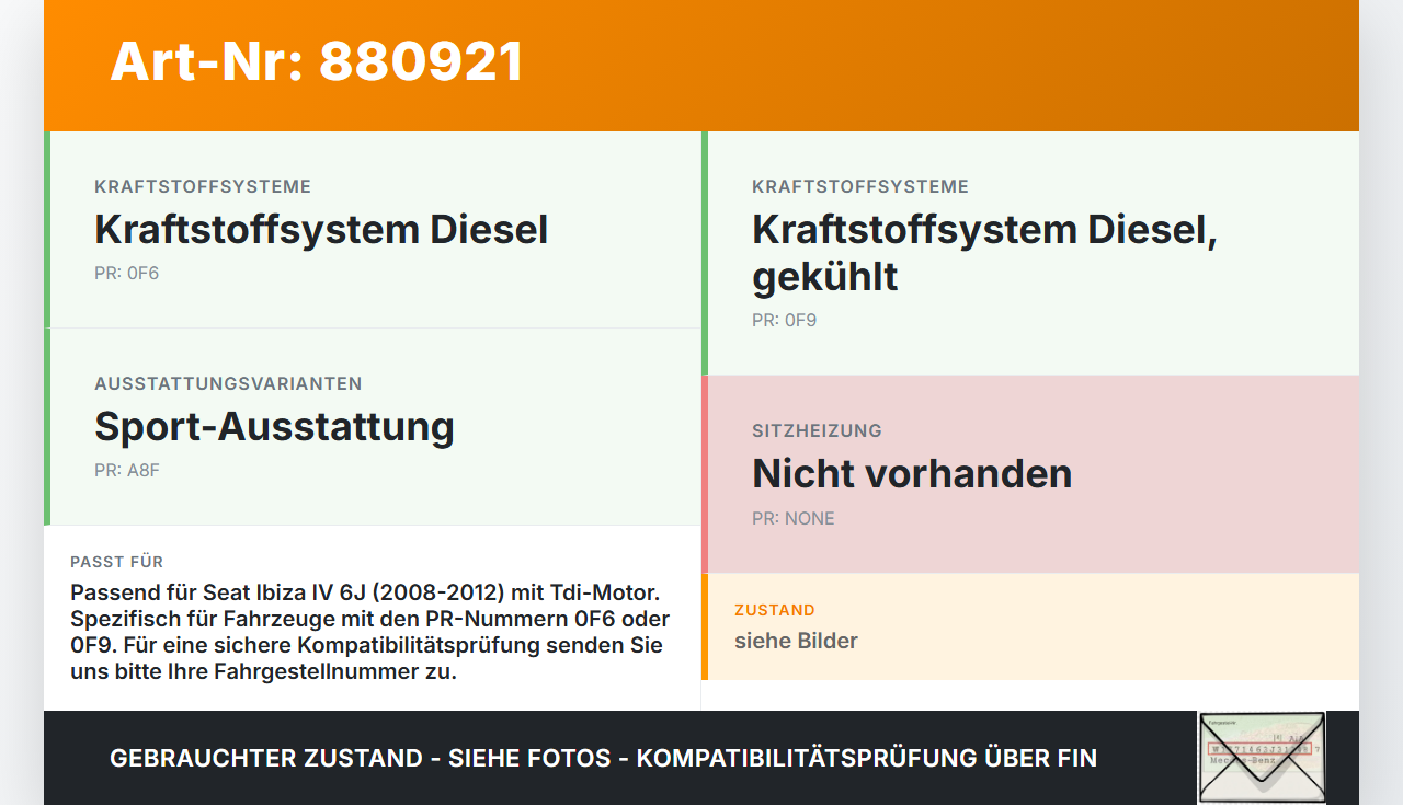 Seat Ibiza IV 6J 08-12 Tdi 1,6 77KW Kraftstoffpumpe Kraftstoff Förderpumpe Tankgeber Seat Ibiza IV 6J 08-12... Vorschau 3