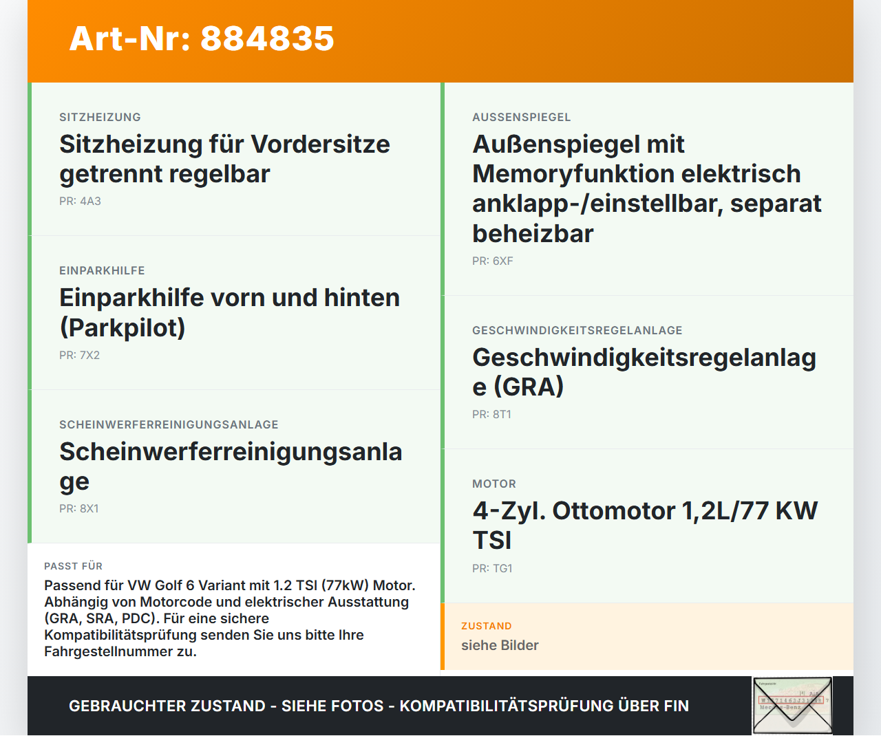 VW Golf 6 VI Variant 08-13 TSI 1,2 77KW Motor Kabelbaum Motorkabelbaum VW Golf 6 VI Variant 08-13 05.01.2012... Vorschau 3