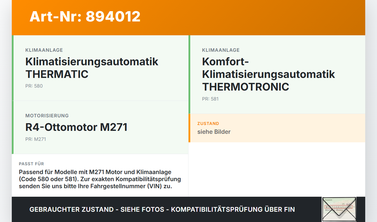 Mercedes W203 C200K 04-07 1,8 120KW Klimakompressor Klima Kompressor Mercedes W203 C200K 04-07 31.01.2005... Vorschau 3