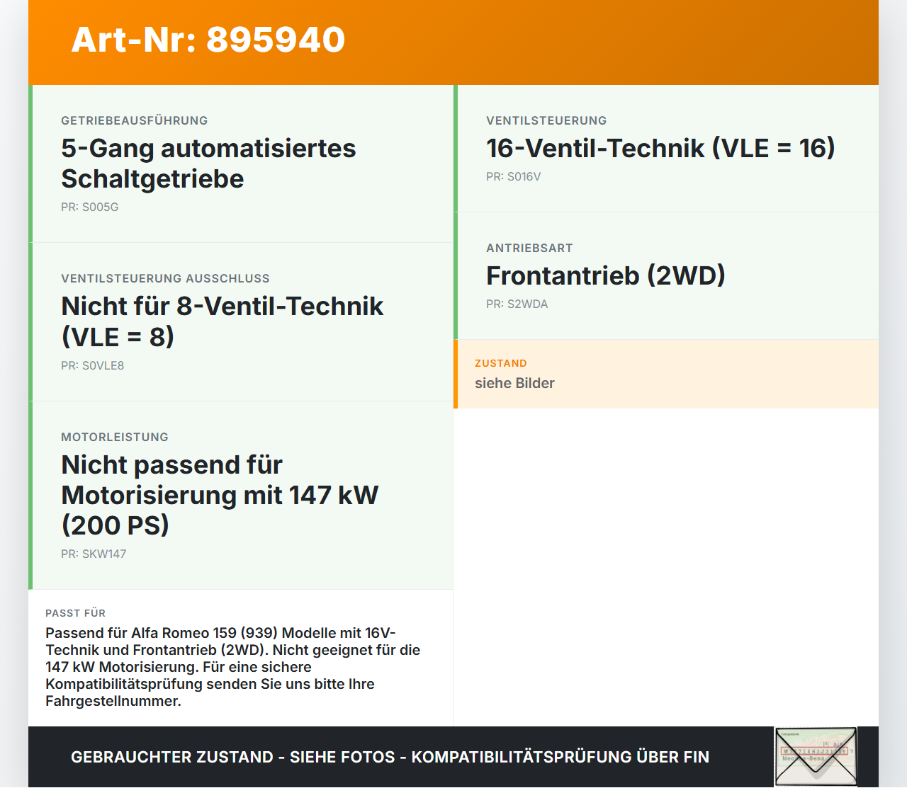 Alfa Romeo 159 939 06-11 JTD 1,9 110KW Kraftstoffpumpe Kraftstoff Förderpumpe Tankgeber Alfa Romeo 159 939 06-11... Vorschau 3
