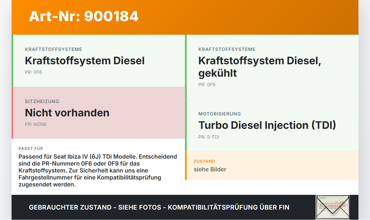 Seat Ibiza IV 6J 08-12 TDi 1,6 77KW Kraftstoffpumpe Kraftstoff Förderpumpe Tankgeber Seat Ibiza IV 6J 08-12... Vorschau 3