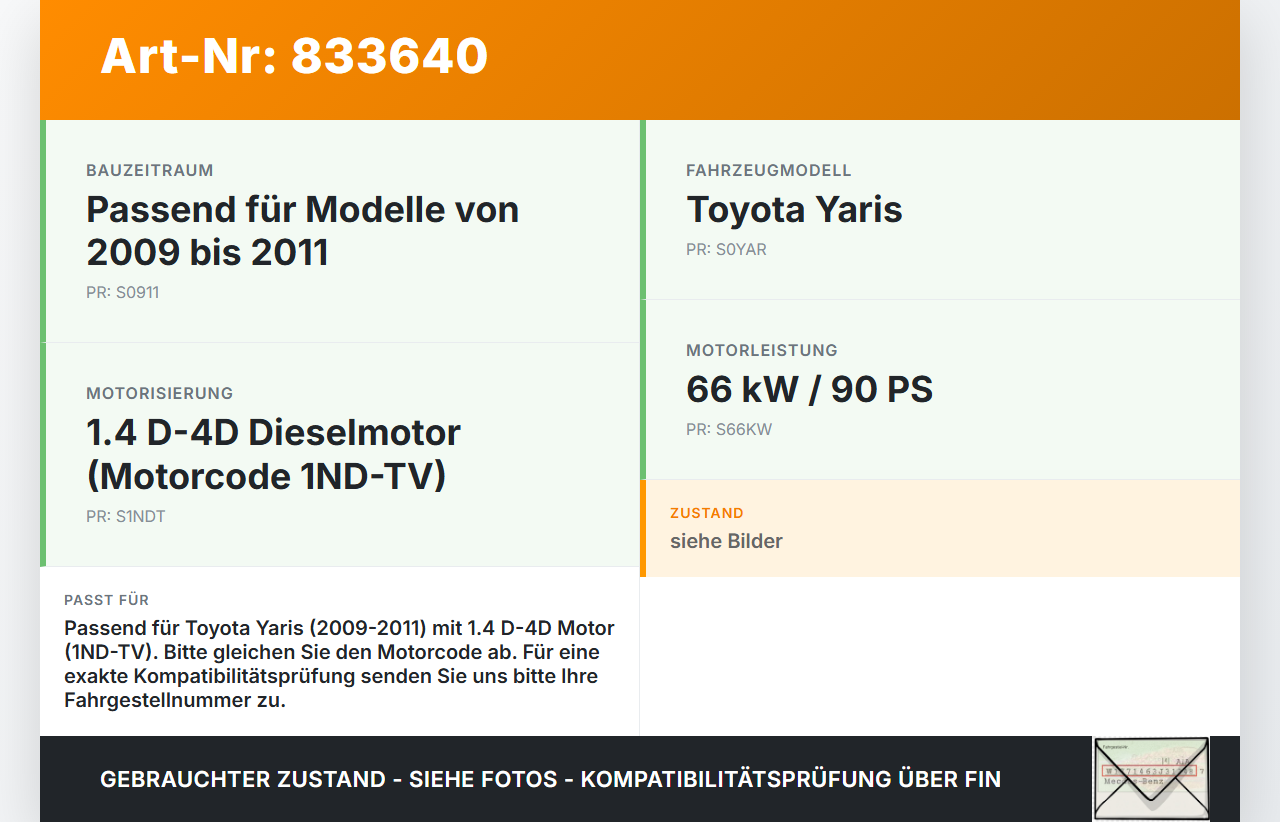 Toyota Yaris 09-11 D-4D 1,4 66KW 1NDTV Ventildeckel Zylinderkopfhaube Toyota Yaris 09-11 01.10.2010  90126-06029... Vorschau 3