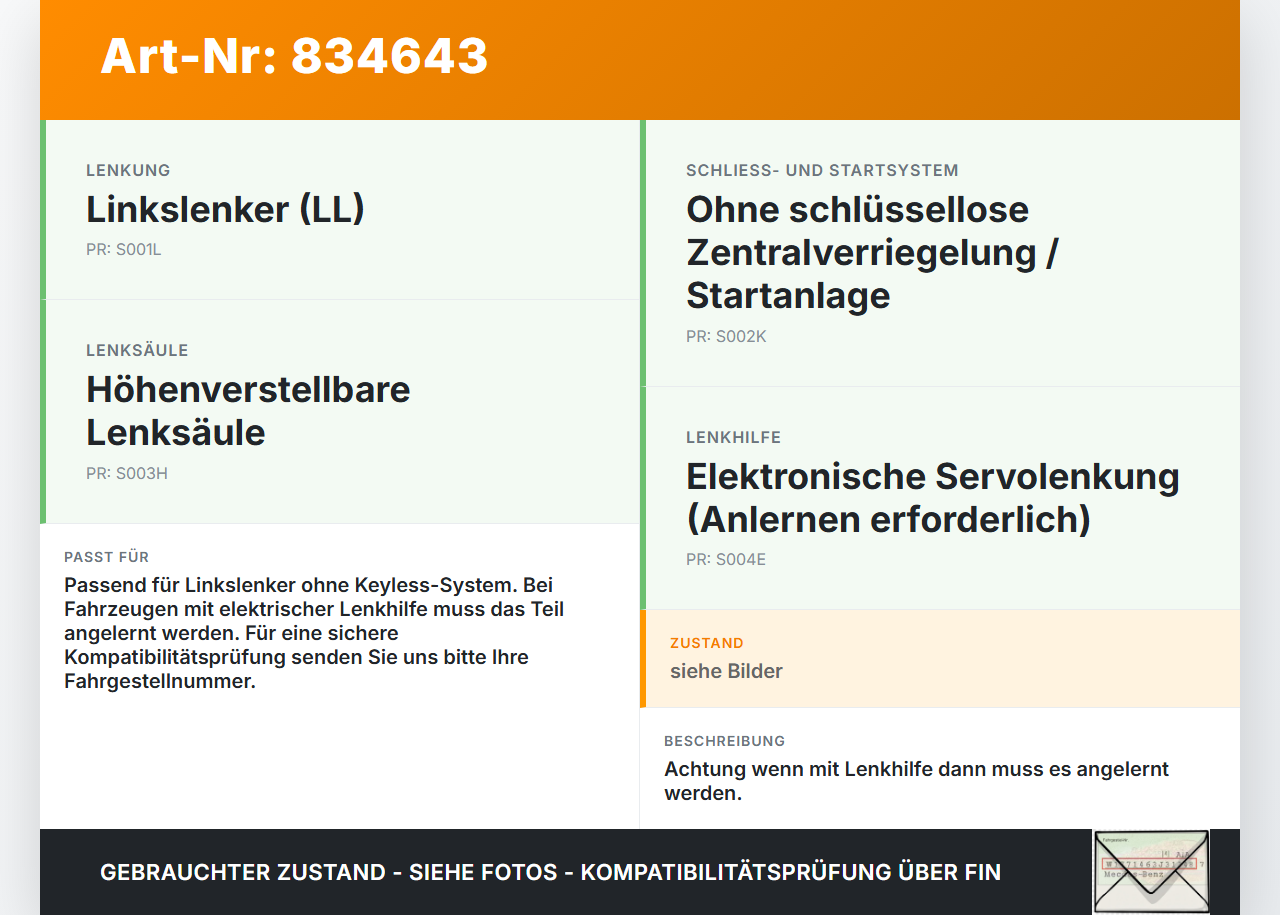 Opel Vivaro B Talento 15-21 Höhenverstellung für Lenksäule Opel Vivaro B Talento 15-21 25.07.2016 93868473... Vorschau 3