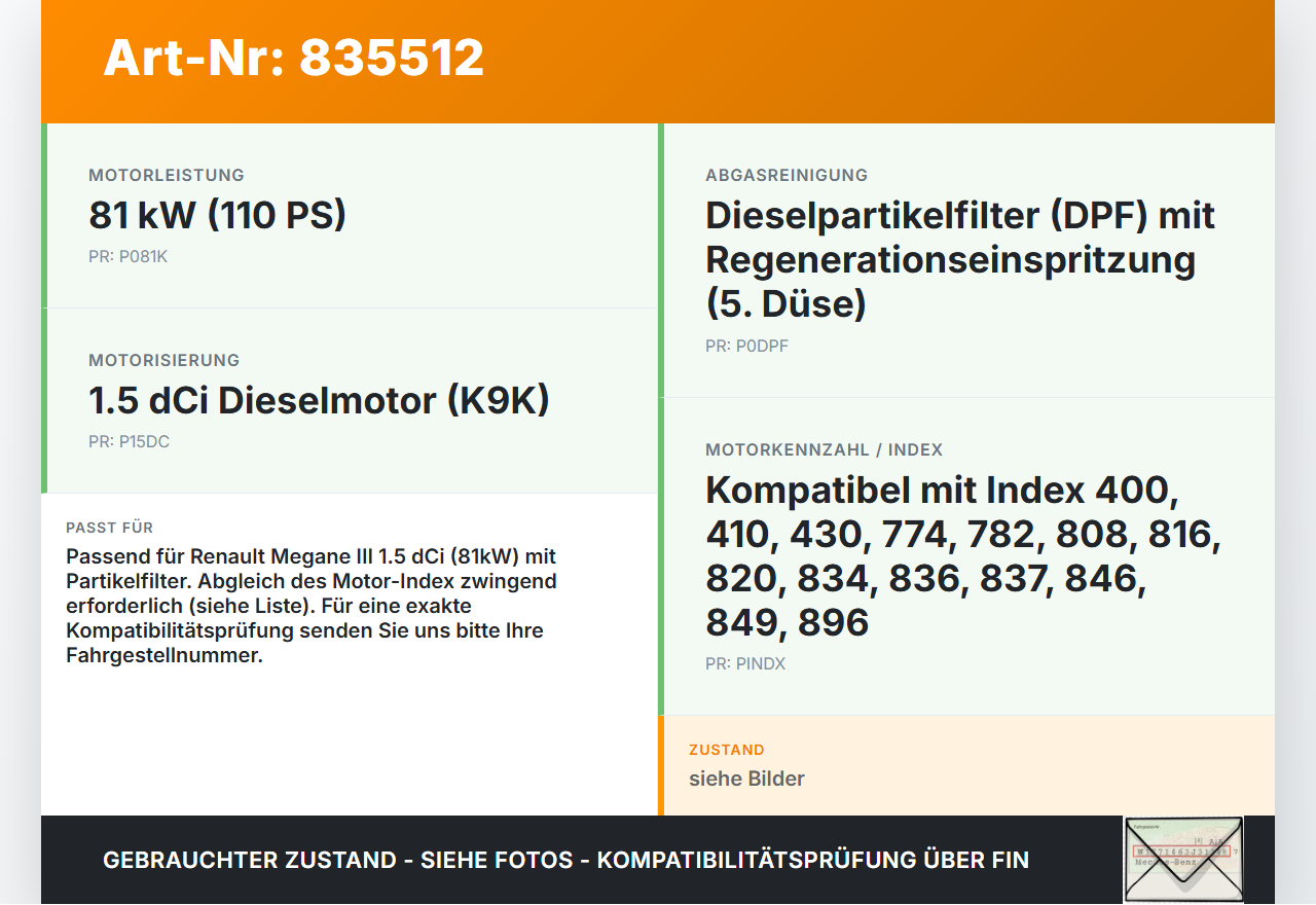 Renault Megane III 09-12 DCi 1,5 81KW Additivdüse Düse für Additiv Einspritzung Renault Megane III 09-12 26.02.2010... Vorschau 3