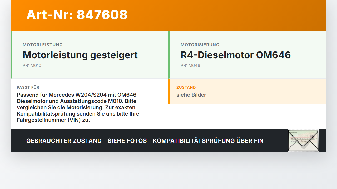 Mercedes W204 S204 C220 07-14 CDI 2,2 125KW Luftfilterkasten Mercedes W204 S204 C220 07-14 08.12.2008 A6460902001... Vorschau 3