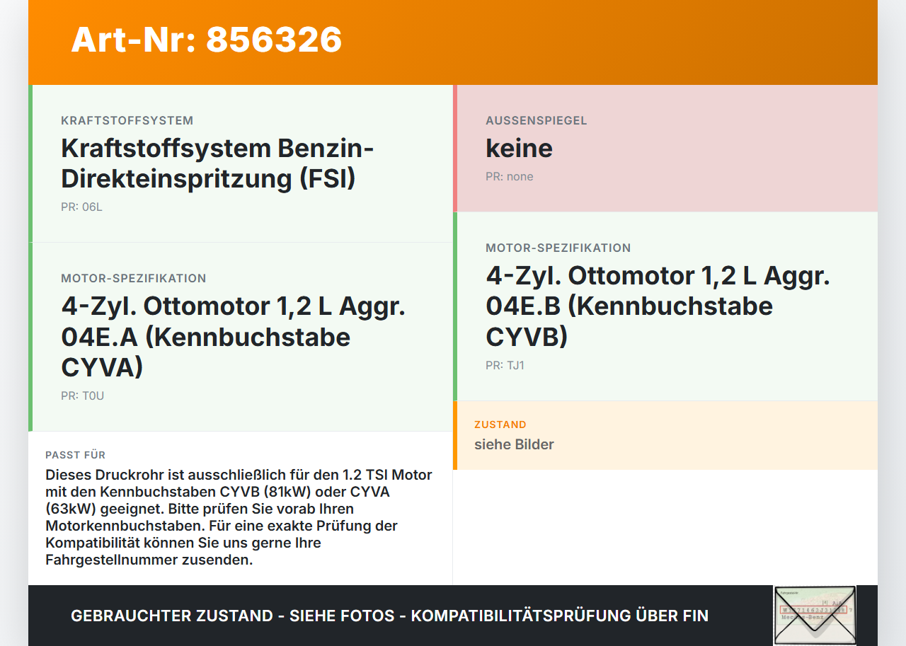 Seat Leon III 5F 12-16 1,2 81KW Hochdruck Leitung Kraftstoffleitung Seat Leon III 5F 12-16 12.06.2014 04E130241P... Vorschau 3