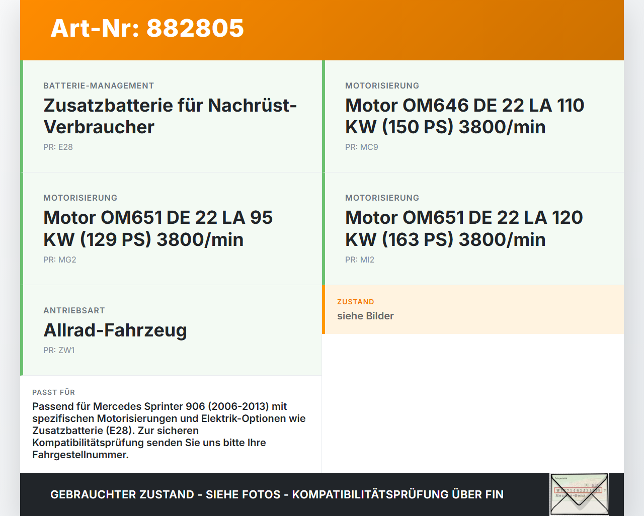 Mercedes Sprinter 906 313 06-13 CDI 2,2 95KW Relais Batterieklemme Stromverteiler Mercedes Sprinter 906 313 06-13... Vorschau 3
