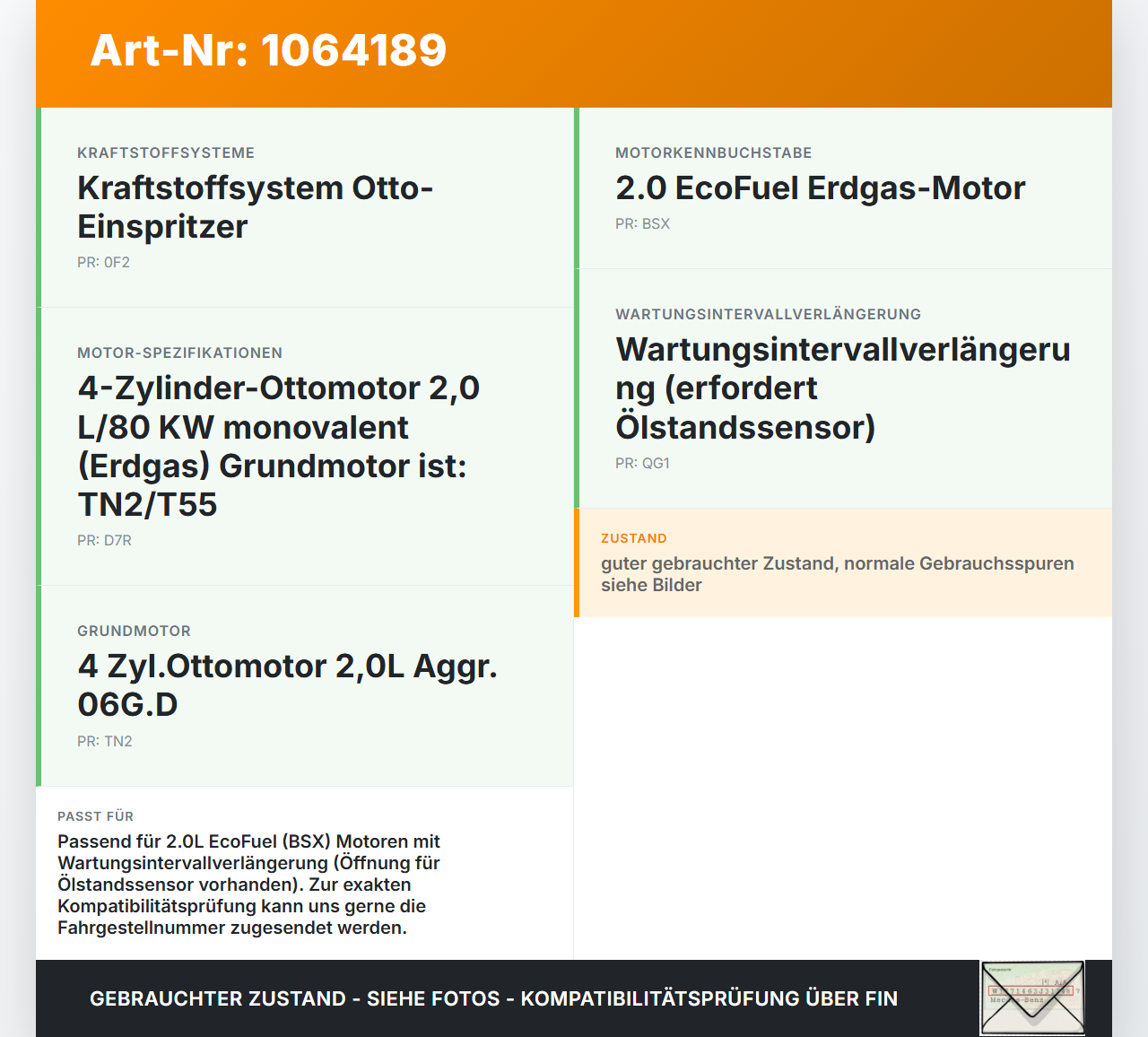 VW Touran 1T 06-10 CNG 2,0 80KW BSX Ölwanne Motorwanne VW Touran 1T 06-10 06.08.2007 06A103601AR 06A103603AJ gebraucht Vorschau 3